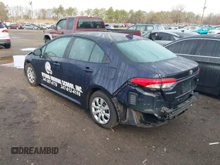 2021 Toyota Corolla LE with VIN 5YFEPMAE9MP167360, listed as a IAAI auction lot 41839769 with 53,573 mi miles and . Bid and sale history available at DreamBid. Image 3.