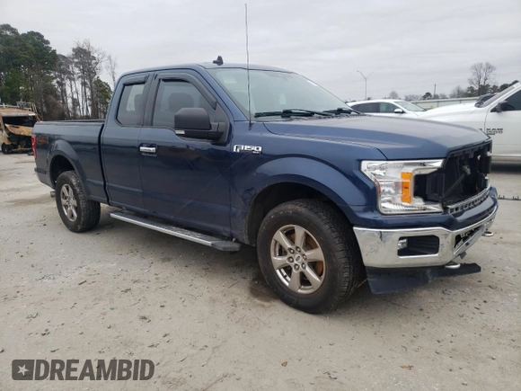 2019 Ford F-150 XL with VIN 1FTEX1EP1KKC63781, listed as a Copart auction lot 42673245 with Not Provided miles and Salvage Title. Bid and sale history available at carsss.com. Image 4.