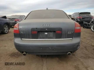 2004 Audi A6 with VIN WAULD64B54N043173, listed as a Copart auction lot 84192604 with 153,660 mi miles and Salvage Title. Bid and sale history available at carsss.com. Image 6.