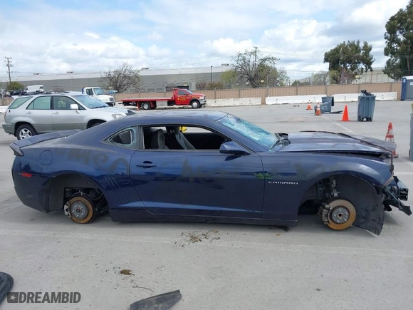 2011 Chevrolet Camaro 1LT with VIN 2G1FF1ED6B9106447, listed as a IAAI auction lot 41915129 with 1 miles. Bid and sale history available at carsss.com. Image 12.