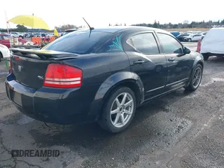 2008 Dodge Avenger R/T with VIN 1B3LC76M58N185265, listed as a IAAI auction lot 41230331 with 129,713 mi miles and . Bid and sale history available at DreamBid. Image 4.
