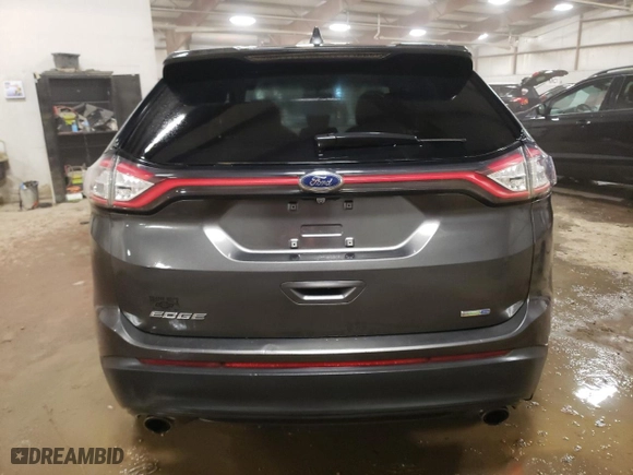 2017 Ford Edge SE with VIN 2FMPK4G98HBB96151, listed as a Copart auction lot 48922945 with 81,756 mi miles and Clean Title. Bid and sale history available at carsss.com. Image 6.