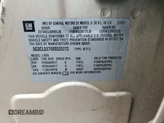 2008 Saturn VUE XR z VIN 3GSCL53708S525272, wystawiony jako Copart lot #57766715 z przebiegiem Nie podano mil oraz Nie do naprawy • Non repairable. Historia ofert i sprzedaży dostępna na DreamBid. Obrazek 15.