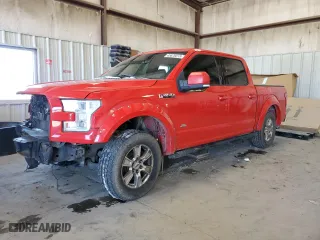 2015 Ford F-150 XL with VIN 1FTEW1CP0FFB78810, listed as a Copart auction lot 45676015 with 150,017 mi miles and Salvage Title. Bid and sale history available at carsss.com. Image 1.