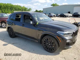 2020 BMW X5 M50i with VIN 5UXJU4C08L9C45304, listed as a Copart auction lot 48359823 with 22,929 mi miles. Bid and sale history available at carsss.com. Image 4.