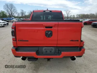 2021 Ram 1500 Laramie z VIN 1C6SRFJT5MN559666, wystawiony jako Copart lot #53946785 z przebiegiem 42 177 mil mil oraz Szkoda całkowita • Salvage title. Historia ofert i sprzedaży dostępna na DreamBid. Obrazek 6.