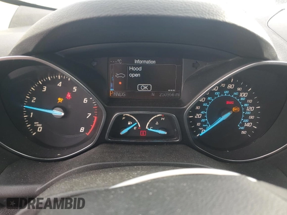 2013 Ford Escape SEL with VIN 1FMCU9H92DUA78976, listed as a Copart auction lot 50823805 with 250,956 mi miles and Salvage Title. Bid and sale history available at DreamBid. Image 9.