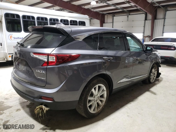 2020 Acura RDX with VIN 5J8TC2H30LL023541, listed as a Copart auction lot 85395644 with 52,710 mi miles and Salvage Title. Bid and sale history available at carsss.com. Image 3.