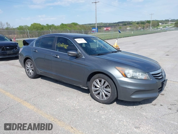 2012 Honda Accord EX with VIN 1HGCP2F76CA086729, listed as a IAAI auction lot 42088462 with 230,391 mi miles and . Bid and sale history available at DreamBid. Image 1.