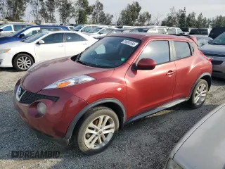 2014 Nissan Juke SV with VIN JN8AF5MR7ET361048, listed as a Copart auction lot 71824144 with 151,414 mi miles and Salvage Title. Bid and sale history available at carsss.com. Image 1.