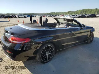 2020 Mercedes-Benz C 300 with VIN W1KWK8DB4LG001345, listed as a Copart auction lot 56673464 with Not Provided miles and Salvage Title. Bid and sale history available at DreamBid. Image 3.