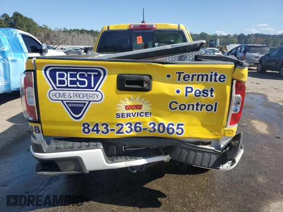 2022 GMC Canyon 2WD Elevation with VIN 1GTH5CEN2N1194249, listed as a Copart auction lot 75309964 with 0 mi miles and Salvage Title. Bid and sale history available at carsss.com. Image 6.