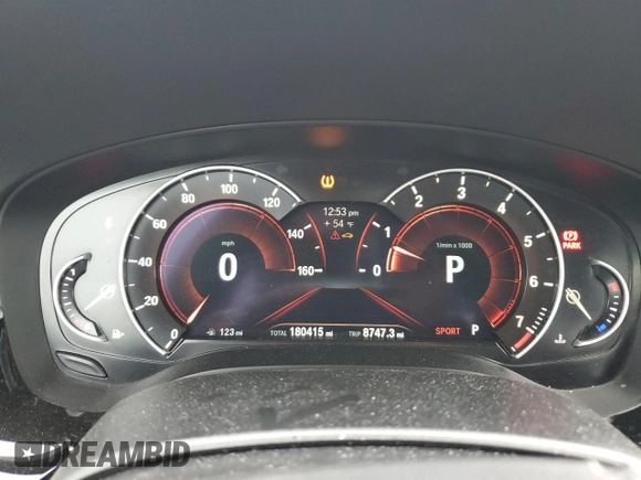 2017 BMW 5 Series 530i xDrive with VIN WBAJA7C31HG903726, listed as a Copart auction lot 51348285 with 180,415 mi miles and Clean Title. Bid and sale history available at carsss.com. Image 9.