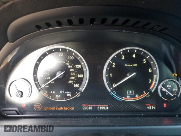 2014 BMW 6 Series 640i z VIN WBA6A0C58EDZ04545, wystawiony jako Copart lot #71086984 z przebiegiem 99 048 mil mil oraz Szkoda całkowita • Salvage title. Historia ofert i sprzedaży dostępna na DreamBid. Obrazek 9.