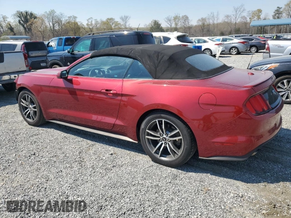2017 Ford Mustang EcoBoost Premium with VIN 1FATP8UH7H5267437, listed as a Copart auction lot 50747185 with 6,779 mi miles and Salvage Title. Bid and sale history available at carsss.com. Image 2.