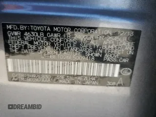 2014 Lexus IS 350 z VIN JTHBE1D26E5009418, wystawiony jako Copart lot #57936215 z przebiegiem 110 766 mil mil oraz Szkoda całkowita • Salvage title. Historia ofert i sprzedaży dostępna na DreamBid. Obrazek 12.