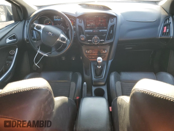 2014 Ford Focus ST with VIN 1FADP3L91EL399487, listed as a Copart auction lot 42525115 with 115,352 mi miles and Salvage Title. Bid and sale history available at carsss.com. Image 8.