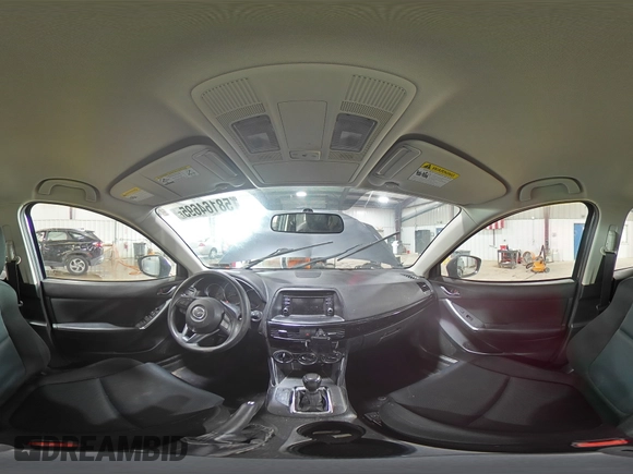 2014 Mazda CX-5 Sport with VIN JM3KE4BEXE0430076, listed as a Copart auction lot 58164695 with 183,130 mi miles and Salvage title. Bid and sale history available at DreamBid. Image 15.