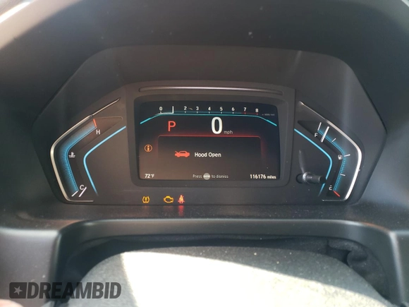 2019 Honda Odyssey EX-L z VIN 5FNRL6H71KB029661, wystawiony jako Copart lot #53437175 z przebiegiem 116 176 mil mil oraz Szkoda całkowita • Salvage title. Historia ofert i sprzedaży dostępna na DreamBid. Obrazek 9.