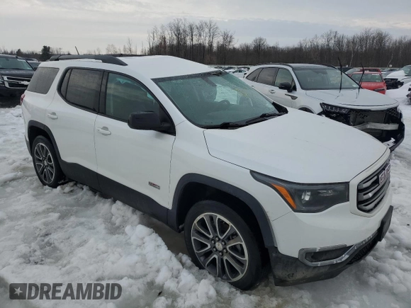 2019 GMC Acadia SLT with VIN 1GKKNVLS6KZ215101, listed as a Copart auction lot 45848645 with 62,206 mi miles and Salvage Title. Bid and sale history available at DreamBid. Image 4.