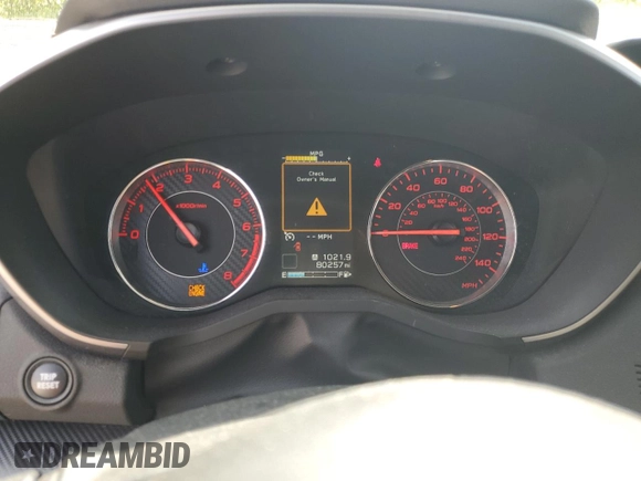 2019 Subaru Impreza Special Sports с VIN 4S3GTAJ68K1724448, выставлен на аукционе Copart как лот 55529695 с пробегом 80 257 миль миль и Списание • Salvage title. История ставок и продаж доступна на DreamBid. Изображение 9.
