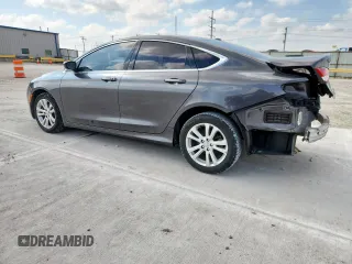 2015 Chrysler 200 Limited with VIN 1C3CCCAB8FN660082, listed as a Copart auction lot 58860255 with 145,603 mi miles and Salvage title. Bid and sale history available at DreamBid. Image 2.