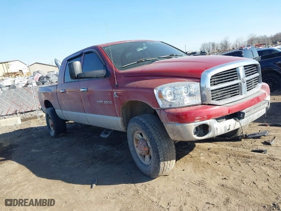 2006 Dodge Ram 2500 SLT with VIN 3D7KS29C96G160724, listed as a IAAI auction lot 41755252 with 291,897 mi miles. Bid and sale history available at carsss.com. Image 1.