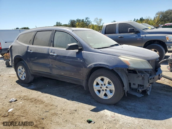 2014 Chevrolet Traverse LS with VIN 1GNKRFKD1EJ190501, listed as a Copart auction lot 49215675 with 198,668 mi miles and Salvage Title. Bid and sale history available at carsss.com. Image 4.