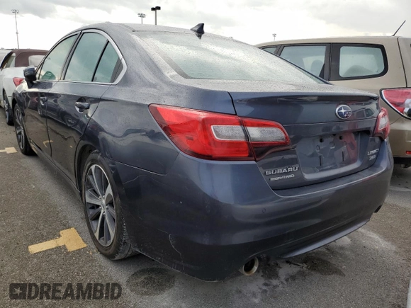 2017 Subaru Legacy Limited with VIN 4S3BNEN64H3021867, listed as a Copart auction lot 63163072 with 0 mi miles. Bid and sale history available at carsss.com. Image 3.