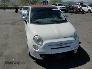 2012 FIAT 500 Lounge with VIN 3C3CFFERXCT370485, listed as a Copart auction lot 57119785 with 108,721 mi miles and Salvage title. Bid and sale history available at DreamBid. Image 13.