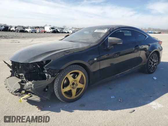 2016 Lexus RC 200t F Sport with VIN JTHHA5BC1G5004347, listed as a Copart auction lot 46680525 with 136,880 mi miles and Clean title. Bid and sale history available at DreamBid. Image 1.