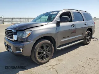 2021 Toyota Sequoia TRD Sport with VIN 5TDCY5B12MS184563, listed as a Copart auction lot 69412933 with 24,110 mi miles. Bid and sale history available at carsss.com. Image 1.