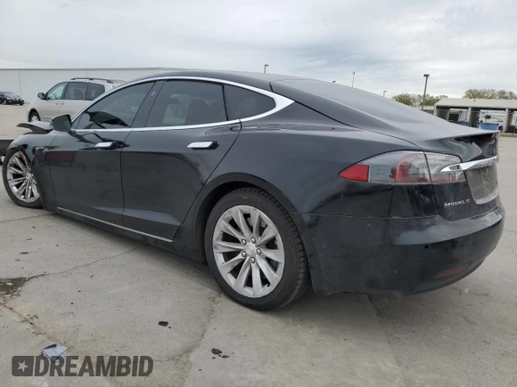 2018 Tesla Model S 75D with VIN 5YJSA1E29JF293521, listed as a Copart auction lot 50104625 with 93,428 mi miles and Salvage Title. Bid and sale history available at DreamBid. Image 2.