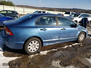 2010 Honda Civic Sdn DX-VP with VIN 19XFA1F3XAE085162, listed as a Copart auction lot 88076485 with 148,213 mi miles and Salvage Title. Bid and sale history available at carsss.com. Image 3.