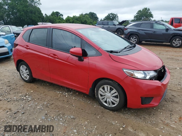 2016 Honda Fit LX with VIN JHMGK5H53GX011953, listed as a Copart auction lot 58713935 with 102,363 mi miles and Salvage title. Bid and sale history available at DreamBid. Image 4.