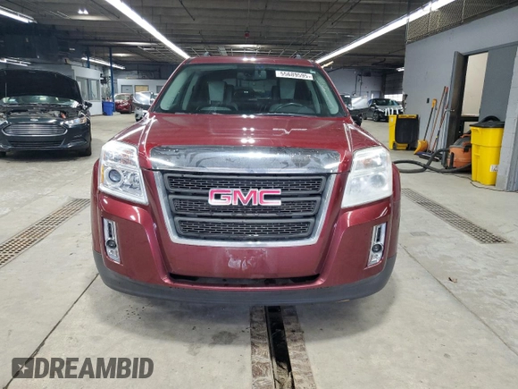 2011 GMC Terrain SLT-2 with VIN 2CTALWECXB6417612, listed as a Copart auction lot 55689595 with 140,264 mi miles and Clean Title. Bid and sale history available at carsss.com. Image 5.