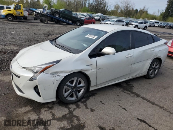 2016 Toyota Prius Four with VIN JTDKARFU2G3027374, listed as a Copart auction lot 51896125 with 128,734 mi miles and Salvage Title. Bid and sale history available at DreamBid. Image 1.