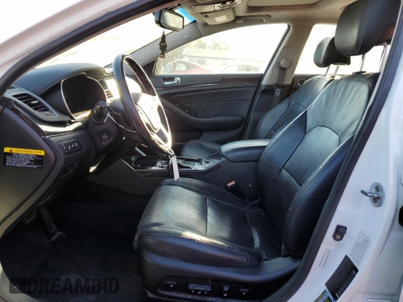 2016 Kia Cadenza Premium with VIN KNALN4D7XG5214453, listed as a Copart auction lot 76491514 with 156,231 mi miles and Clean Title. Bid and sale history available at carsss.com. Image 7.