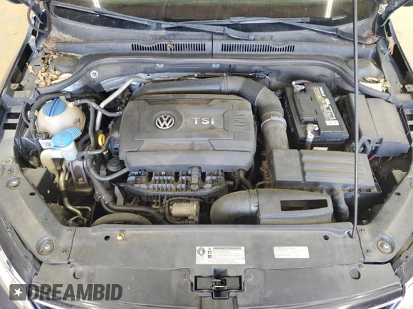 2015 Volkswagen Jetta SE with VIN 3VWD17AJ5FM355537, listed as a Copart auction lot 61904555 with 210,445 mi miles and Salvage title. Bid and sale history available at DreamBid. Image 11.
