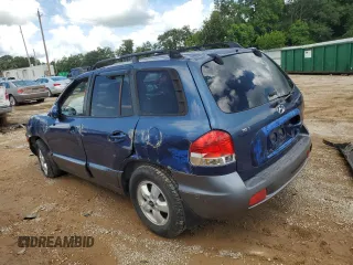 2006 Hyundai Santa Fe GLS with VIN KM8SC13D86U091830, listed as a Copart auction lot 63456264 with 85,672 mi miles and Salvage Title. Bid and sale history available at carsss.com. Image 2.