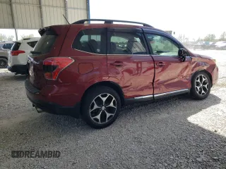 2015 Subaru Forester XT Touring with VIN JF2SJGUC3FH489959, listed as a Copart auction lot 53357525 with 123,273 mi miles and Salvage title. Bid and sale history available at DreamBid. Image 3.