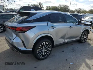 2024 Lexus RX with VIN 2T2BAMBA7RC047799, listed as a Copart auction lot 84478494 with 1,943 mi miles and Salvage Title. Bid and sale history available at carsss.com. Image 3.