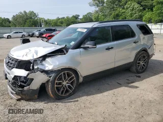 2016 Ford Explorer Sport z VIN 1FM5K8GT5GGC34534, wystawiony jako Copart lot #57150855 z przebiegiem Nie podano mil oraz Szkoda całkowita • Salvage title. Historia ofert i sprzedaży dostępna na DreamBid. Obrazek 1.