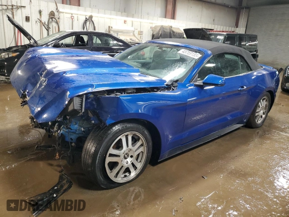 2017 Ford Mustang V6 with VIN 1FATP8EM2H5228637, listed as a Copart auction lot 43769155 with 29,259 mi miles and Salvage Title. Bid and sale history available at carsss.com. Image 1.