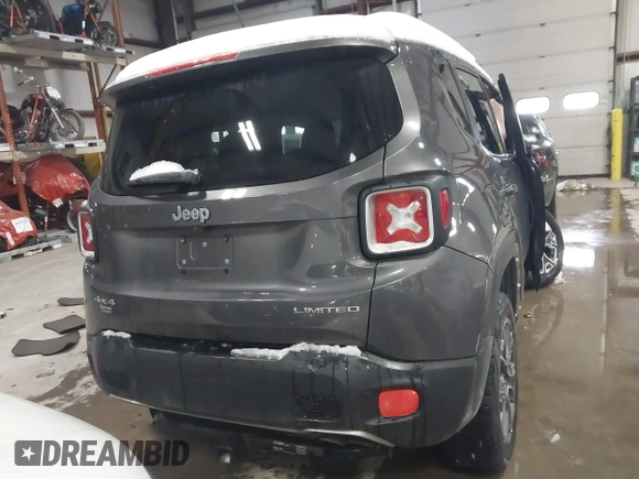 2017 Jeep Renegade Limited с VIN ZACCJBDB8HPF71761, выставлен на аукционе IAAI как лот 41294808 с пробегом 105 003 миль миль и . История ставок и продаж доступна на DreamBid. Изображение 17.