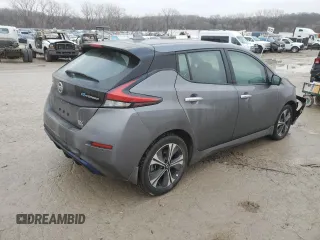 2022 Nissan LEAF SV Plus z VIN 1N4BZ1CV0NC551309, wystawiony jako Copart lot #43648275 z przebiegiem 25 582 mil mil oraz Szkoda całkowita • Salvage title. Historia ofert i sprzedaży dostępna na DreamBid. Obrazek 3.