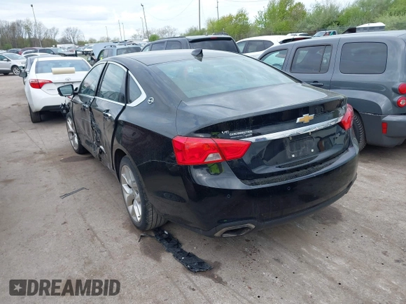 2019 Chevrolet Impala Premier with VIN 1G1105S36KU105588, listed as a IAAI auction lot 42106517 with 108,943 mi miles and . Bid and sale history available at DreamBid. Image 3.