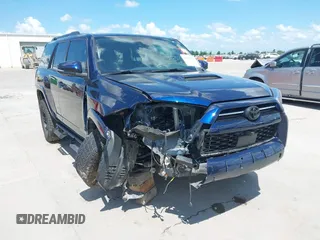 2024 Toyota 4Runner TRD Off Road with VIN JTERU5JR9R6233807, listed as a IAAI auction lot 42565165 with 16,695 mi miles and . Bid and sale history available at DreamBid. Image 1.