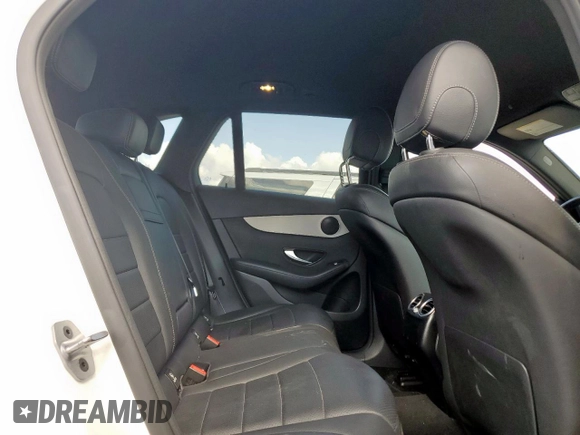 2022 Mercedes-Benz GLC 300 with VIN W1N0G8DB0NG093759, listed as a Copart auction lot 59327285 with 52,095 mi miles and Salvage title. Bid and sale history available at DreamBid. Image 11.