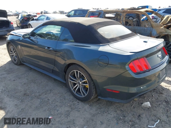 2015 Ford Mustang EcoBoost Premium with VIN 1FATP8UH5F5360986, listed as a IAAI auction lot 41608259 with 101,288 mi miles and . Bid and sale history available at DreamBid. Image 3.